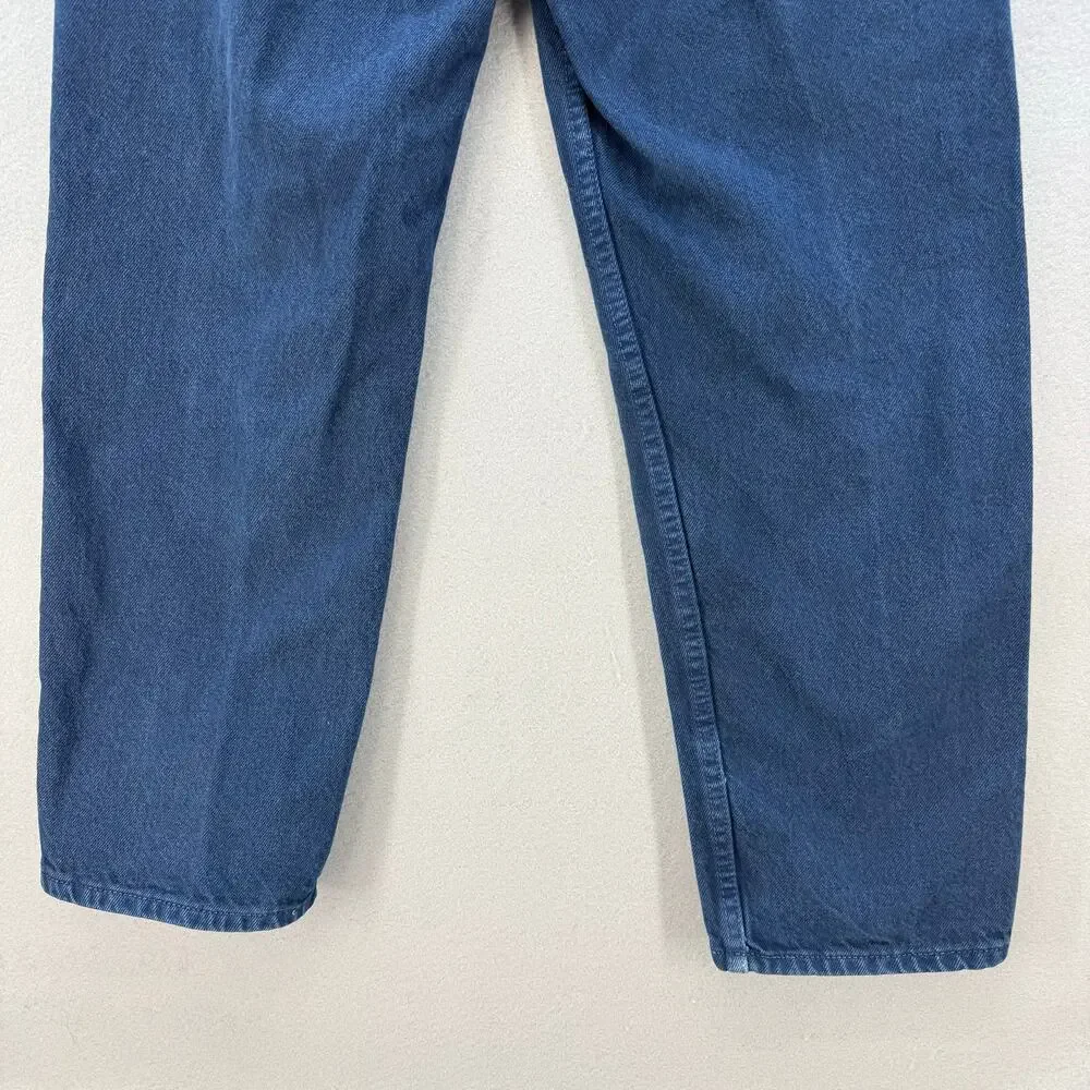 Levi's 560 Jeans Men's 29x28 Indigo Blue Orange Tag Loose Fit Vintage Made in US